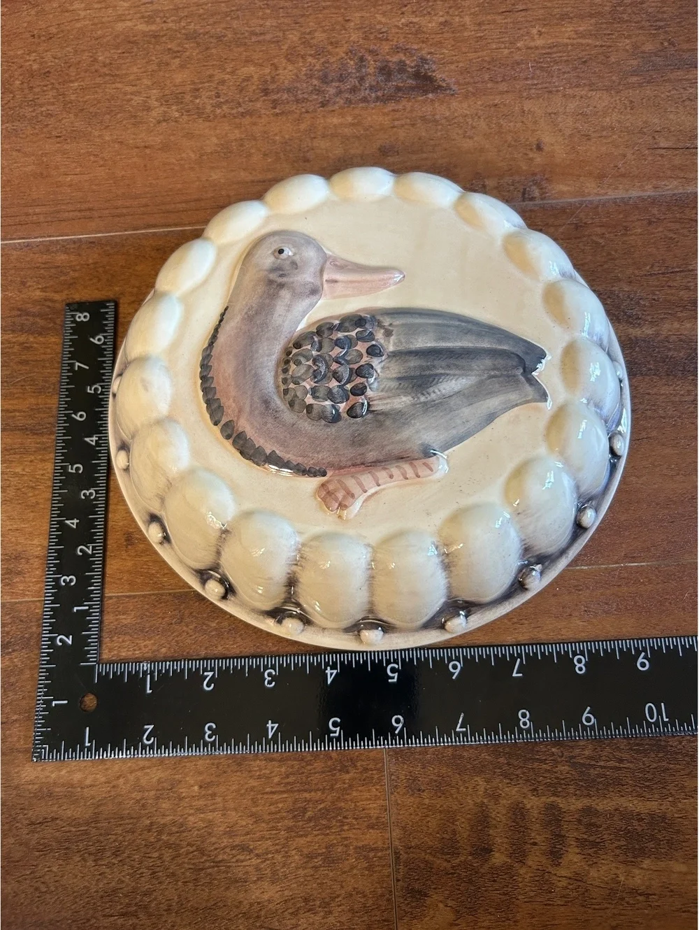 Vintage Italian Ceramic Duck Mold Dish by Marco e Cristina
